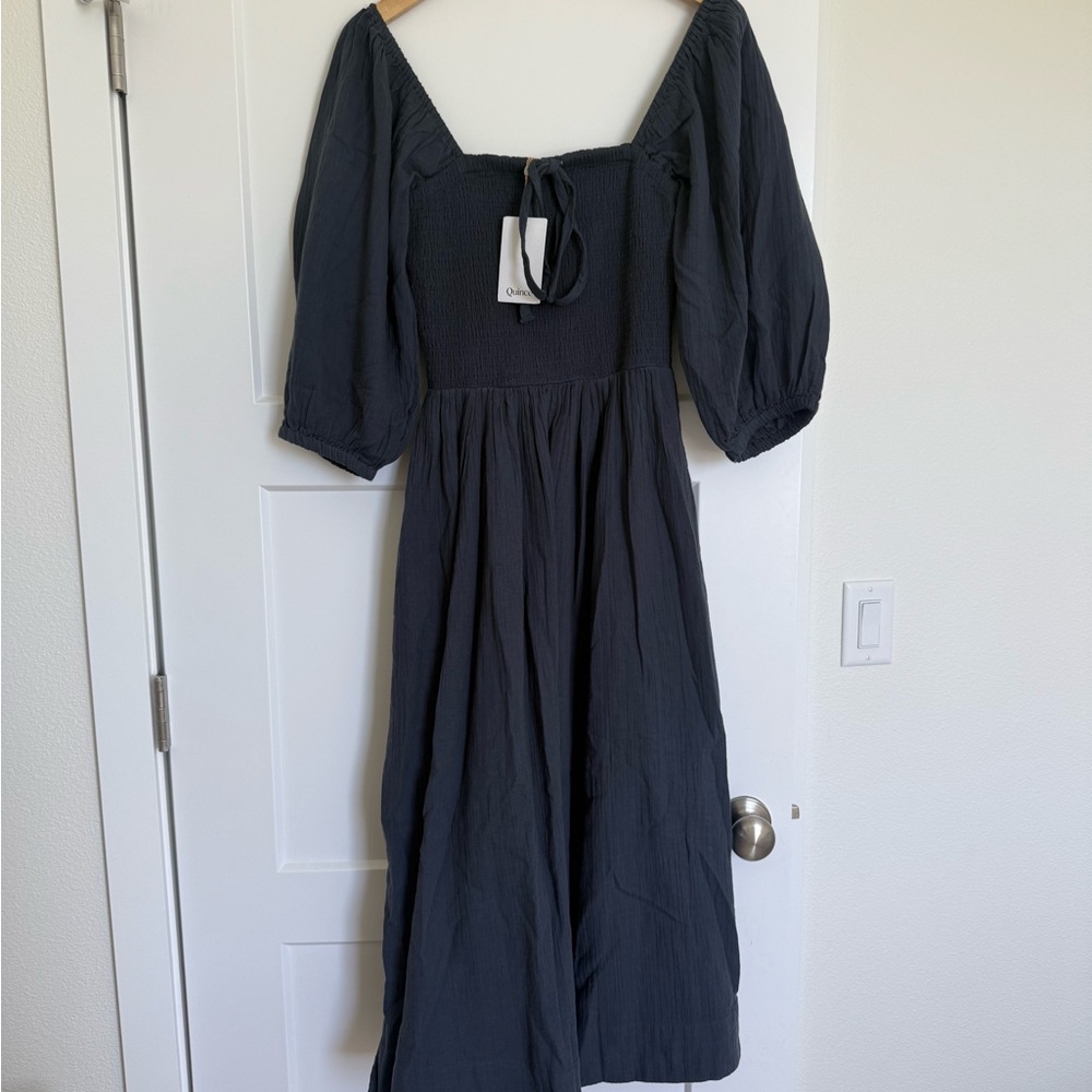 Elegant Blue Women's Dress